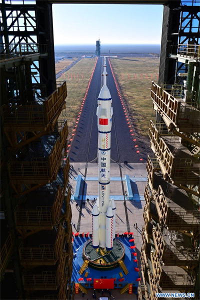 La Chine prépare le lancement du vaisseau spatial habité Shenzhou-17