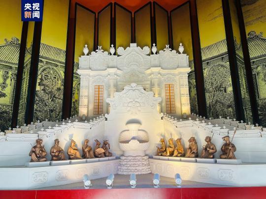 Fontaine aux 12 têtes d'animaux du zodiaque de l'Ancien Palais d'été. (Capture d'écran de CCTV)