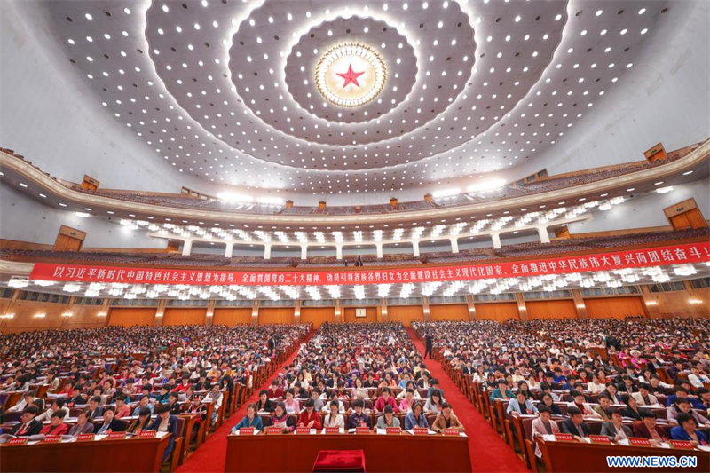 Ouverture du 13e Congrès national des femmes à Beijing