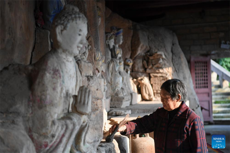 La Chine s'efforce de préserver les gravures rupestres de Dazu, patrimoine mondial de l'UNESCO