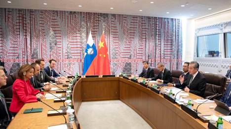 La Chine est prête à renforcer ses échanges de haut niveau avec la Slovénie
