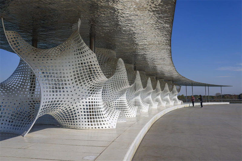 Shanghai : le pont Yuandang à marche ralentie est devenu un site touristique