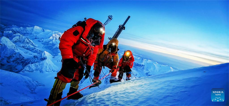 (Équipe de guides de montagne de Sichuan-Tibet Expedition Co., Ltd / Diffusion via Xinhua)