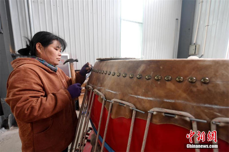 Le maître des tambours chinois fait connaître son art au monde entier