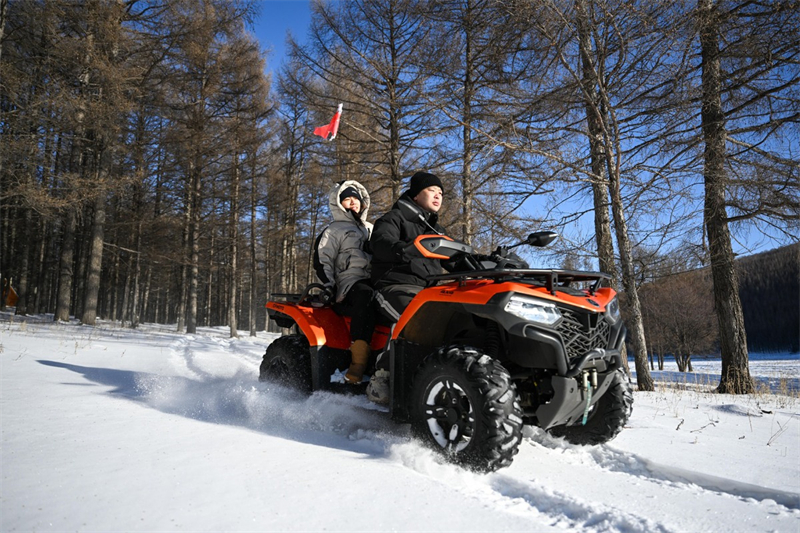 Mongolie intérieure : le tourisme se développe grâce à la neige