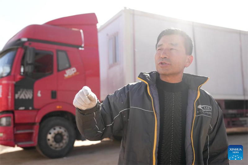 L'histoire d'un chauffeur de camion du Ningxia