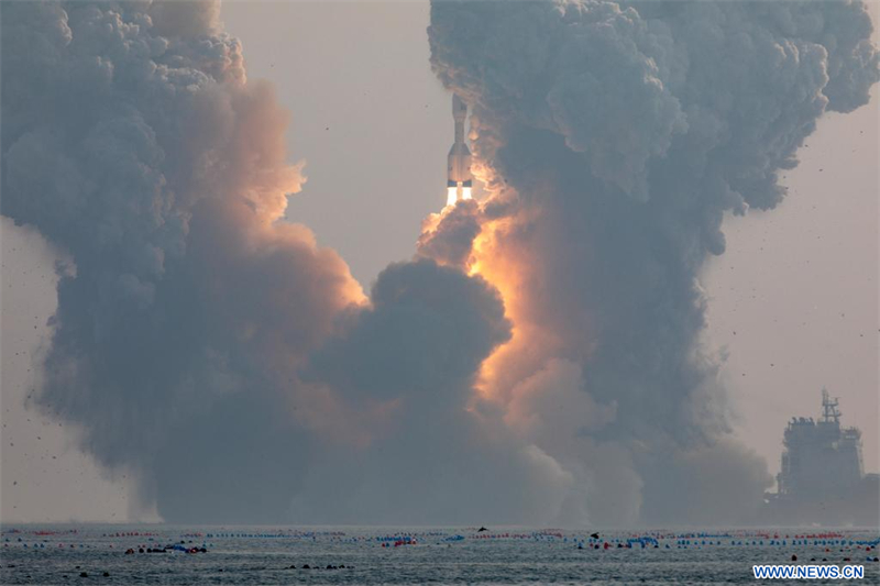 La Chine lance une fusée commerciale Gravity-1 depuis la mer