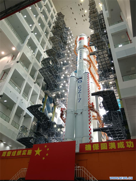 La Chine se prépare à lancer le vaisseau cargo Tianzhou-7