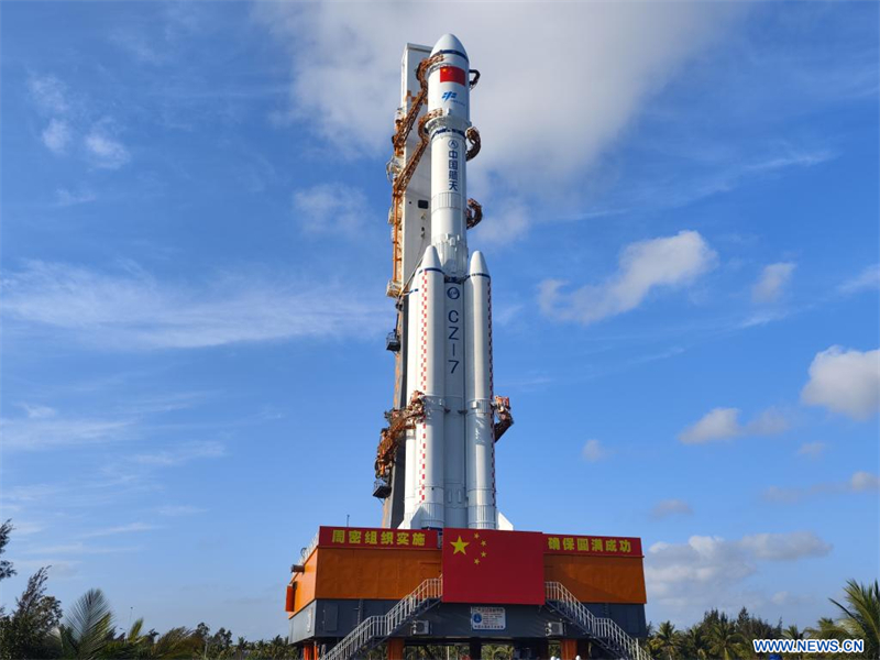 La Chine se prépare à lancer le vaisseau cargo Tianzhou-7