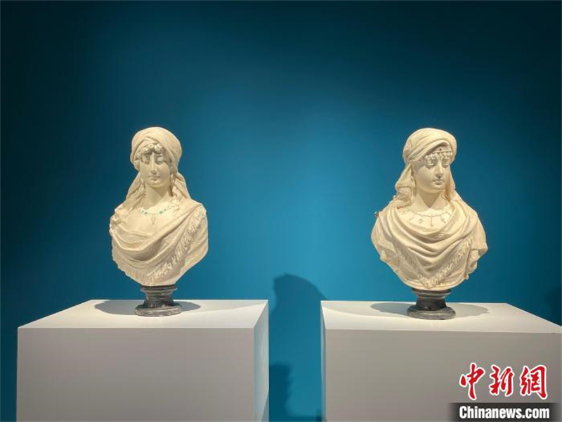 L'exposition « L'amour permanent » présente des dizaines d'œuvres d'art européennes classiques datant du 19e siècle. (Photo / China News Service)