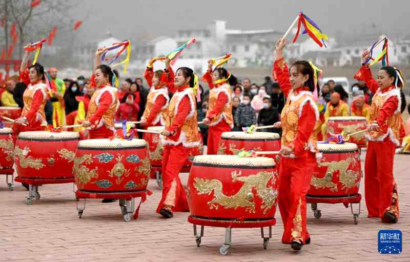 Shaanxi : Parade folklorique du Nouvel An chinois