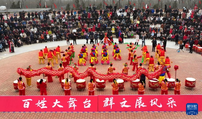 Shaanxi : Parade folklorique du Nouvel An chinois