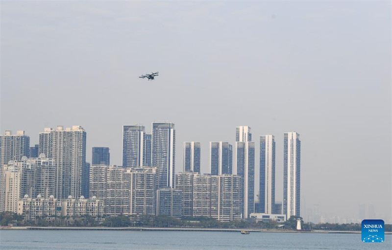 Un eVTOL effectue son premier vol de démonstration à Shenzhen