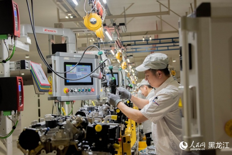 En ce début d'année, la production bat son plein dans les usines du Heilongjiang