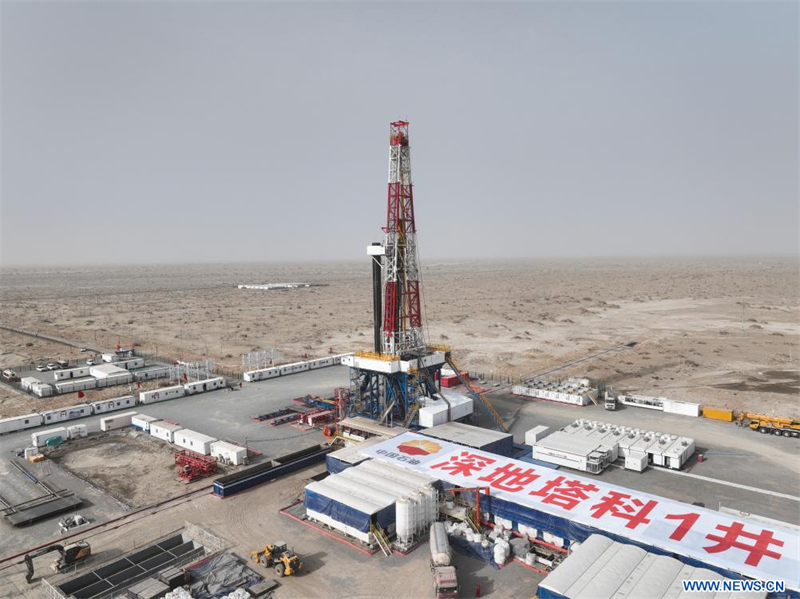 Chine : forage d'un puits superprofond dépassant 10.000 mètres