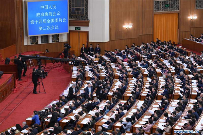 Chine : l'organe consultatif politique suprême tient la deuxième réunion plénière de sa session annuelle