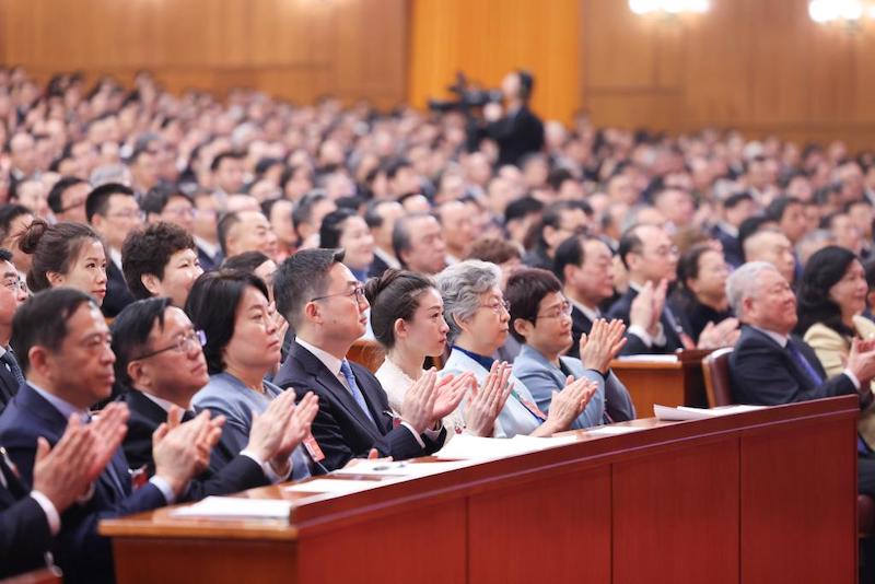 L'organe consultatif politique suprême de la Chine tient la réunion de clôture de sa session annuelle