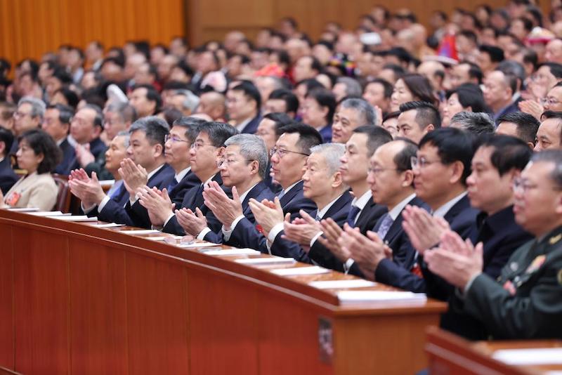 L'organe consultatif politique suprême de la Chine tient la réunion de clôture de sa session annuelle