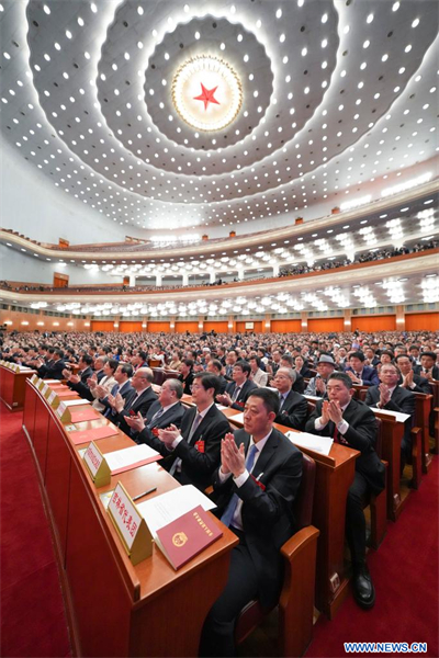 Chine : réunion de clôture de la session annuelle de l'organe législatif national