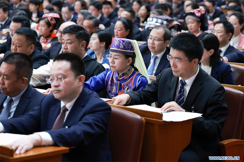 Chine : réunion de clôture de la session annuelle de l'organe législatif national