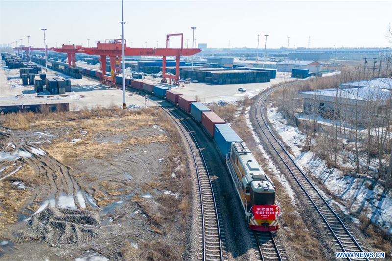 Un service de fret ferroviaire Chine-Europe relie le Heilongjiang aux Pays-Bas
