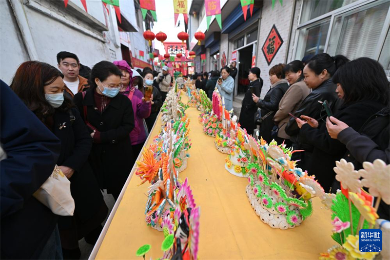 Shanxi : une cérémonie de figurines en pâte dans les montagnes du comté de Lan