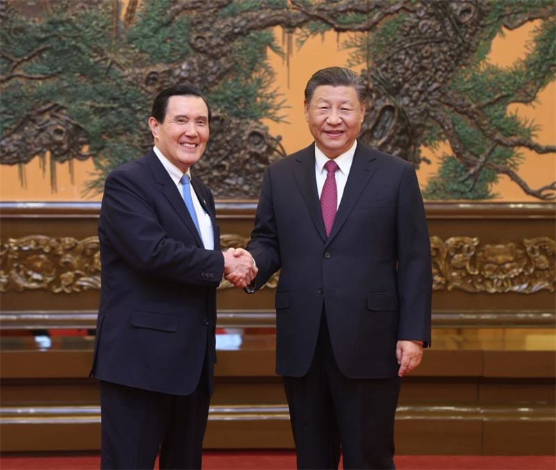 Xi Jinping rencontre Ma Ying-jeou à Beijing