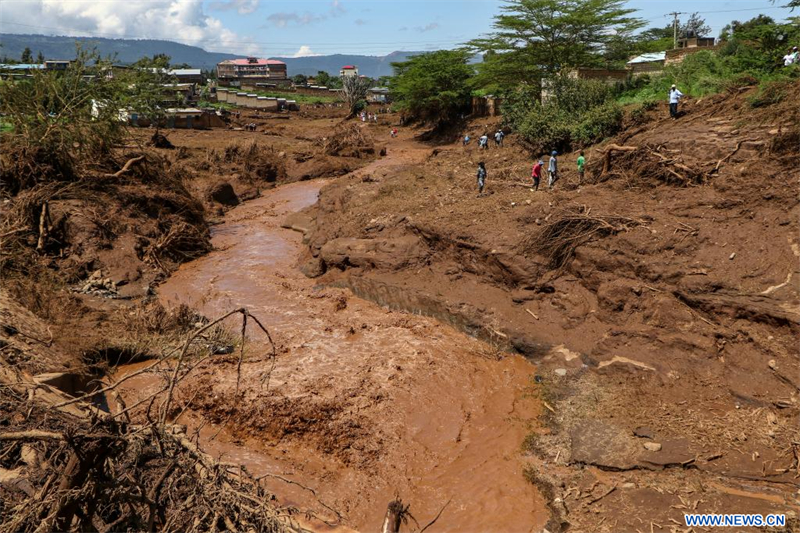 Kenya : au moins 40 morts lors de la rupture d'un barrage à la suite de pluies diluviennes