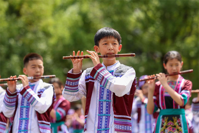 Guizhou : à Yuping, les activités de récréation favorisent la santé et la croissance des élèves