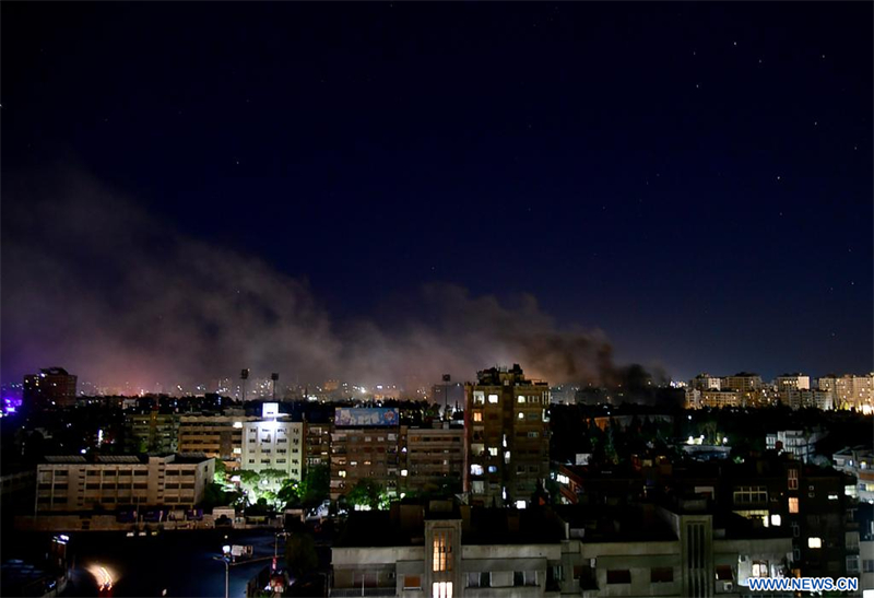 Syrie : série de frappes israéliennes dans la région damascène