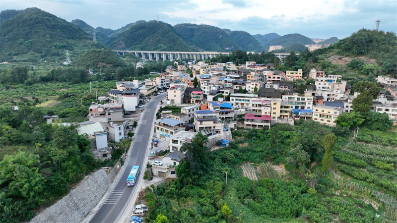 Guizhou : à Guiyang, une ligne de bus rurale spéciale réchauffe les cœurs et aide les agriculteurs