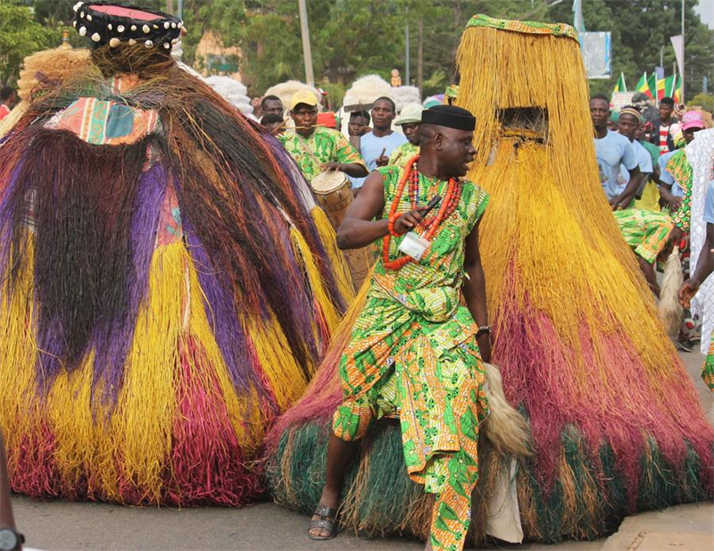 Bénin : Festival des masques à Porto-Novo