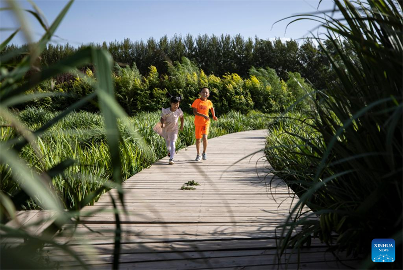 Ningxia : Wuzhong attire les touristes grâce à l'amélioration de son environnement écologique