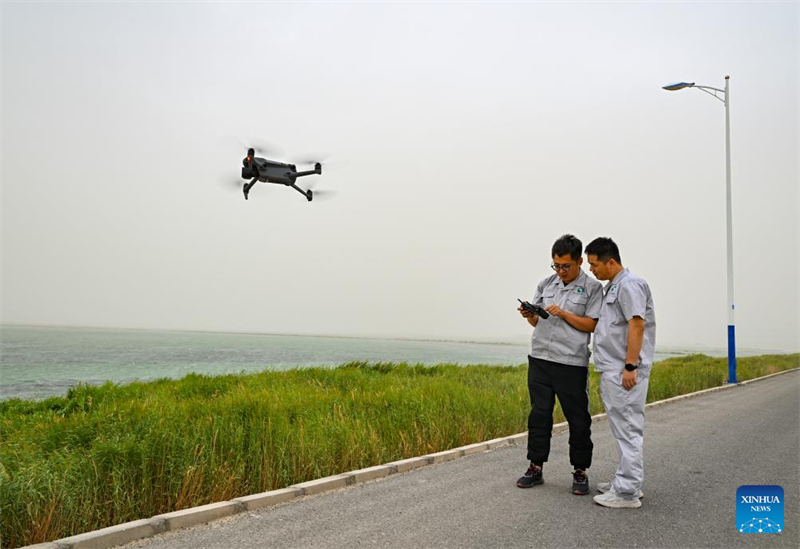 Le Xinjiang a commencé à détourner les eaux vers le plus long fleuve intérieur de Chine