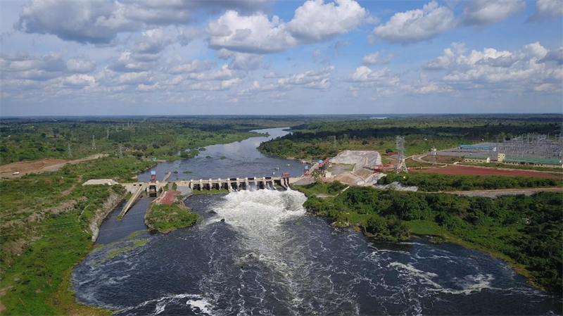 La centrale hydroélectrique de Karuma construite par une entreprise chinoise en Ouganda. (Photo / Wang Jian)