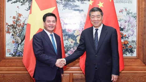 Un vice-PM chinois appelle à élargir la coopération économique et commerciale avec le Vietnam