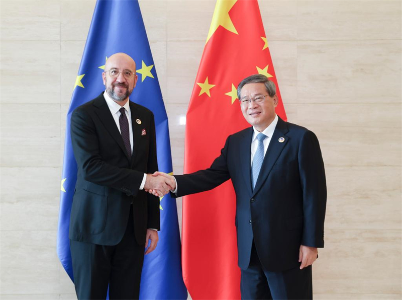 Le PM chinois plaide pour la promotion de relations solides et stables entre la Chine et l'Europe