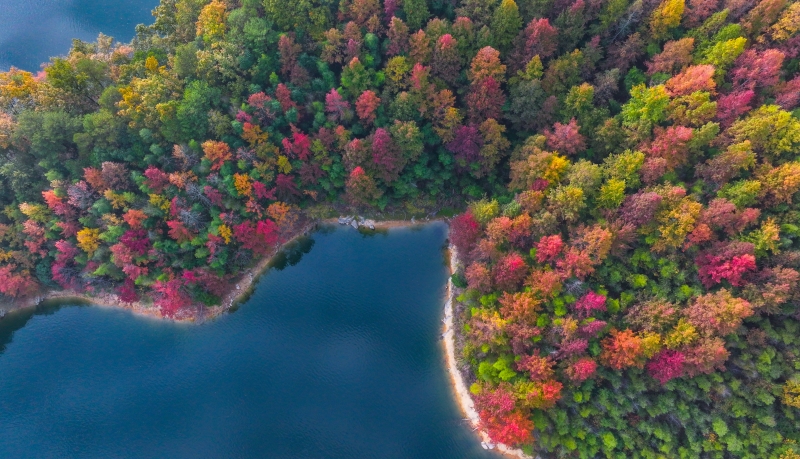 Zhejiang : les îles colorées du lac Qiandao à Chun'an