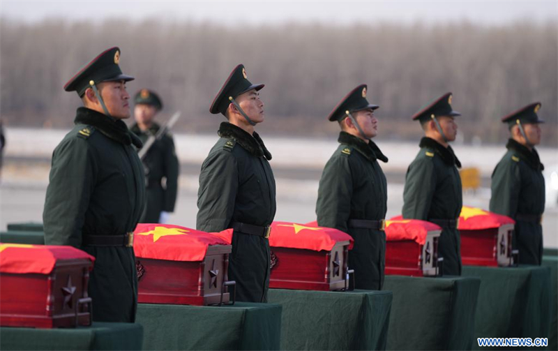 Retour des dépouilles de 43 martyrs chinois depuis la République de Corée