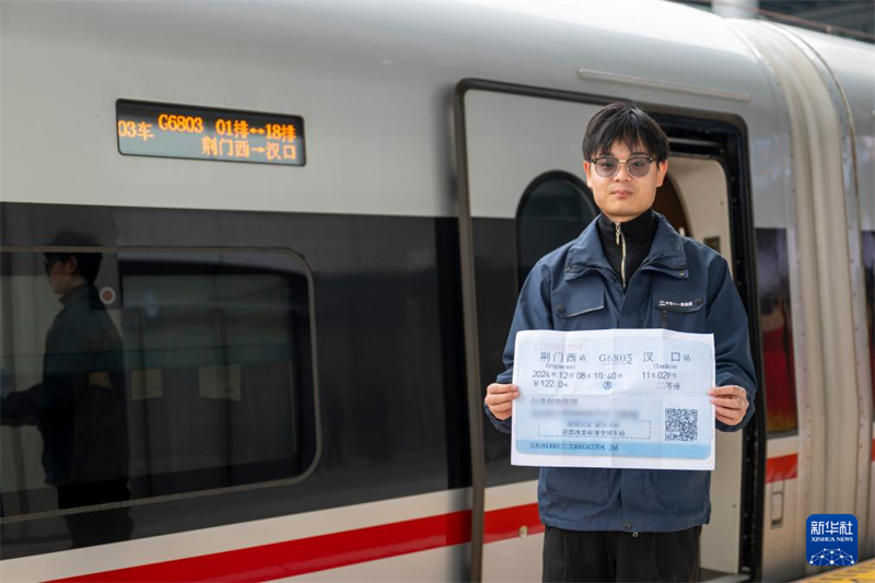 Hubei : mise en service de la ligne à grande vitesse Jingmen-Jingzhou