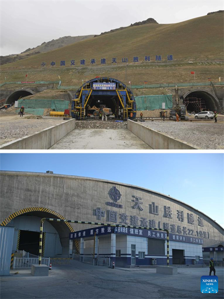 Xinjiang : le plus long tunnel autoroutier du monde bientôt percé