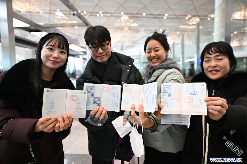 Chine : arrivées à l'Aéroport international de la capitale de Beijing