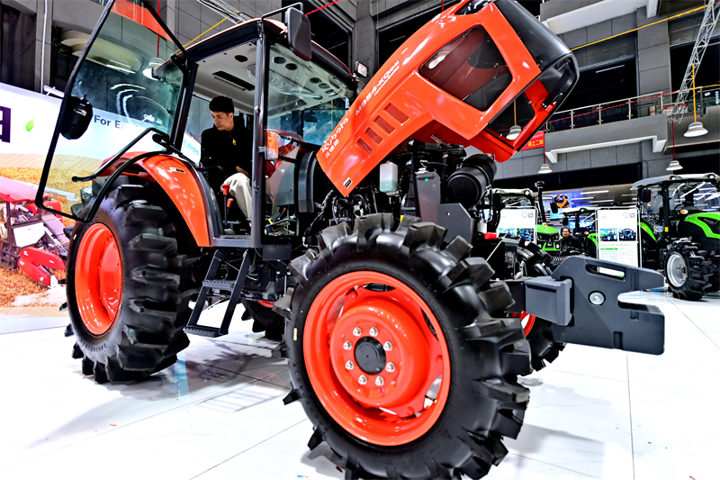 Jiangxi : ouverture du 5e Salon des machines et technologies agricoles du Centre à Nanchang