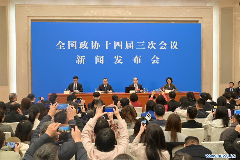 Chine : l'organe consultatif politique suprême tient une conférence de presse avant sa session annuelle