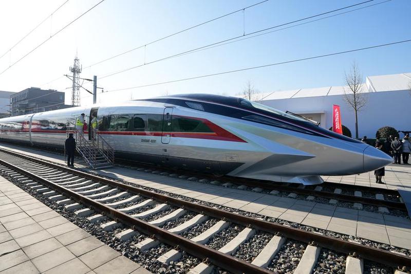 Le train à grande vitesse le plus rapide du monde passe des tests à Beijing