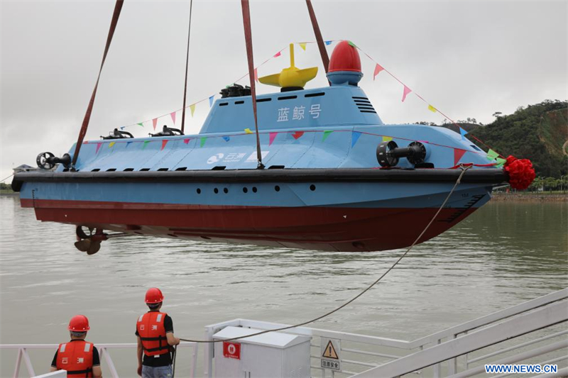 La Chine lance un navire submersible sans pilote à grande vitesse et à la pointe de la technologie