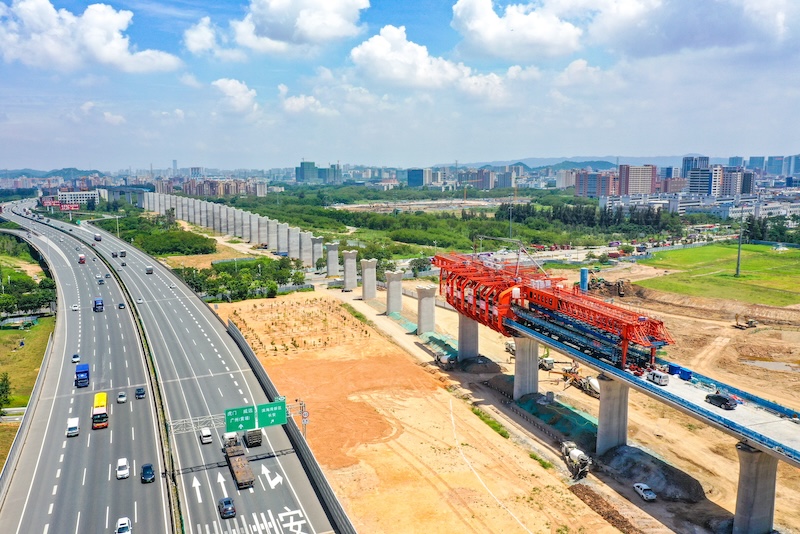 Guangdong : « la construction intelligente » contribue à faciliter la construction ordonnée de « ponts aériens » à Dongguan