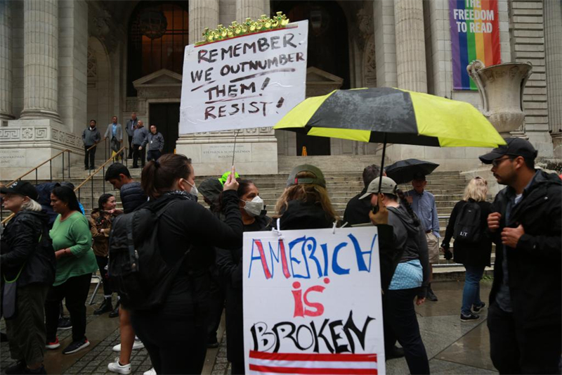 Etats-Unis : défilé militaire à Washington sur fond de manifestations nationales contre les politiques de l'administration Trump