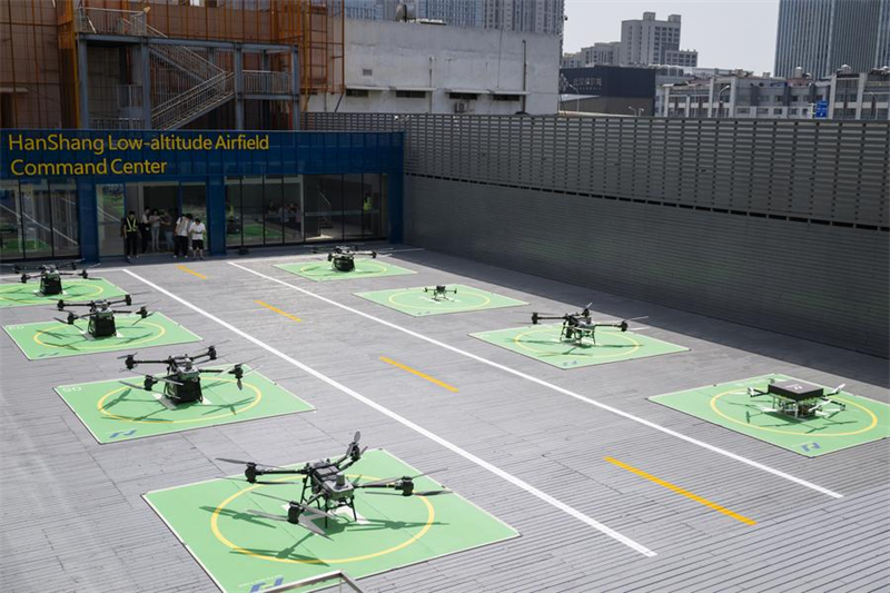 Hubei : 10 nouvelles routes de drones mises en service à Wuhan