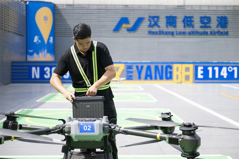 Hubei : 10 nouvelles routes de drones mises en service à Wuhan